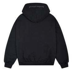 BROKEN PLANET MIDNIGHT BLACK ZIP UP HOODIE