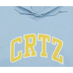 Corteiz Dropout Hoodie Baby Blue