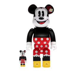 Bearbrick x Disney Minnie Mouse 100% & 400% Set