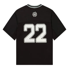 Broken Planet Football Jersey Black/Silver