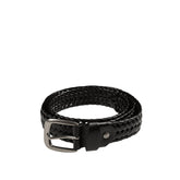 Dime Braided Leather Belt