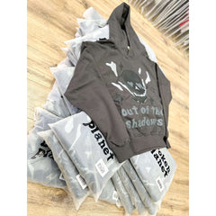 Broken Planet Market Out of the Shadows Hoodie Soot Black