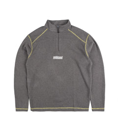 Metalwood Contrast Stitch 1/4 Zip Pullover