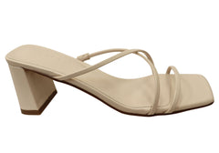 Billini Harlene Womens Comfortable Heeled Slides Sandals