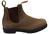 Rossi Boots Unisex Comfortable Leather 607 Booma Boots Brown