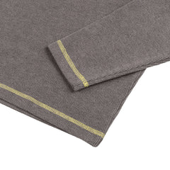 Metalwood Contrast Stitch 1/4 Zip Pullover