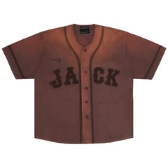 Cactus Jack by Travis Scott x Fragment x Nike Tokyo Jack Retro Baseball Jersey 'Brown'