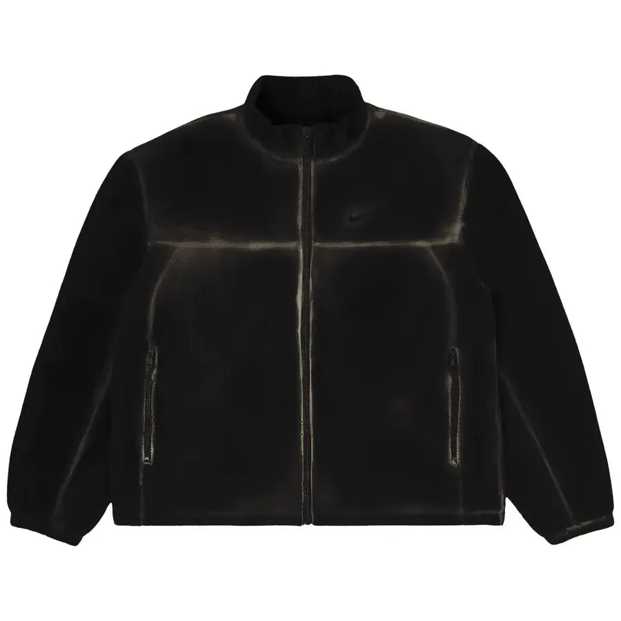 Cactus Jack by Travis Scott x Fragment x Nike Fleece Zip Jacket 'Black'
