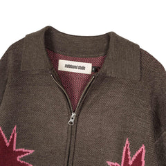 Metalwood Kiki Zip Knit Longsleeve Polo