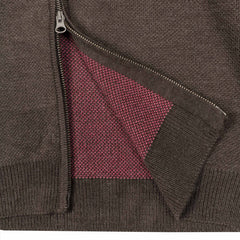 Metalwood Kiki Zip Knit Longsleeve Polo