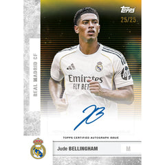 2025-26 Topps Team Set Real Madrid Hobby Box