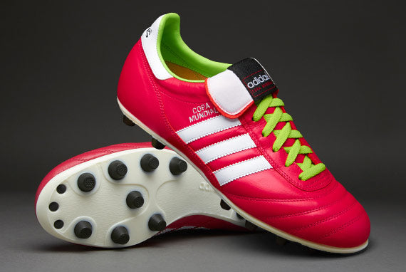 adidas Copa Mundial Samba FG - Berry/White/Slime - Vivid Berry-Running White