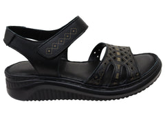 Orizonte Danti Womens Comfortable European Leather Sandals