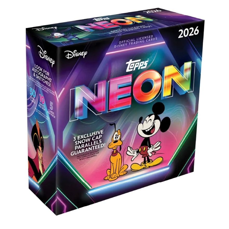 2026 Topps Disney Neon Mega Box