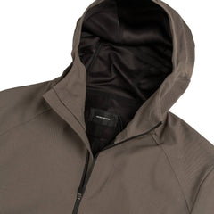 Hiking Patrol Waypoint Texture Hooded Jacket