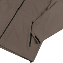 Hiking Patrol Waypoint Texture Hooded Jacket