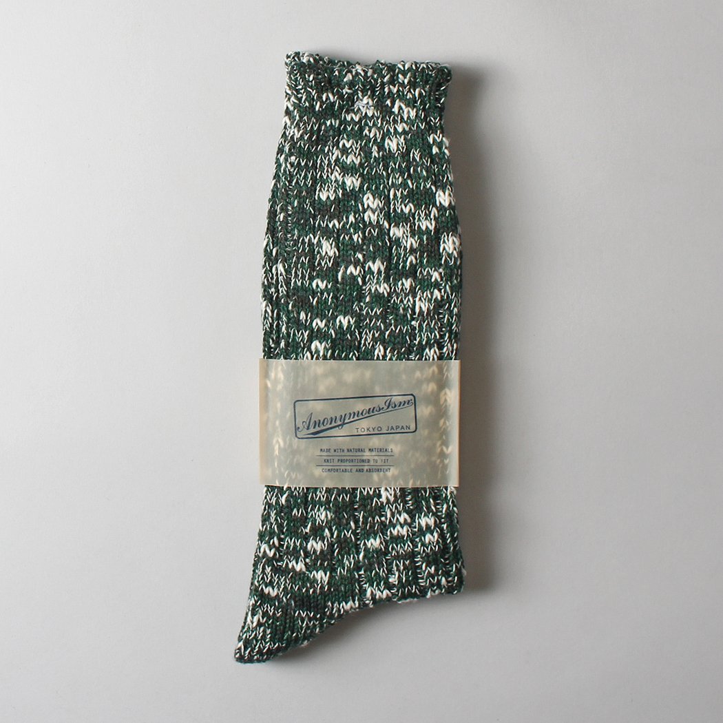Anonymous Ism Slub Crew Socks