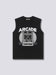 Front Print - Arcade Game Tank Top