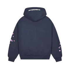 Broken Planet Market All The Stars Deep Navy/Pink Hoodie