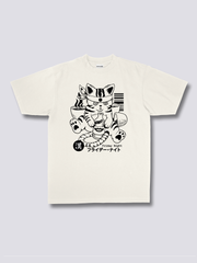 Front Print - Boozy Cat T-Shirt