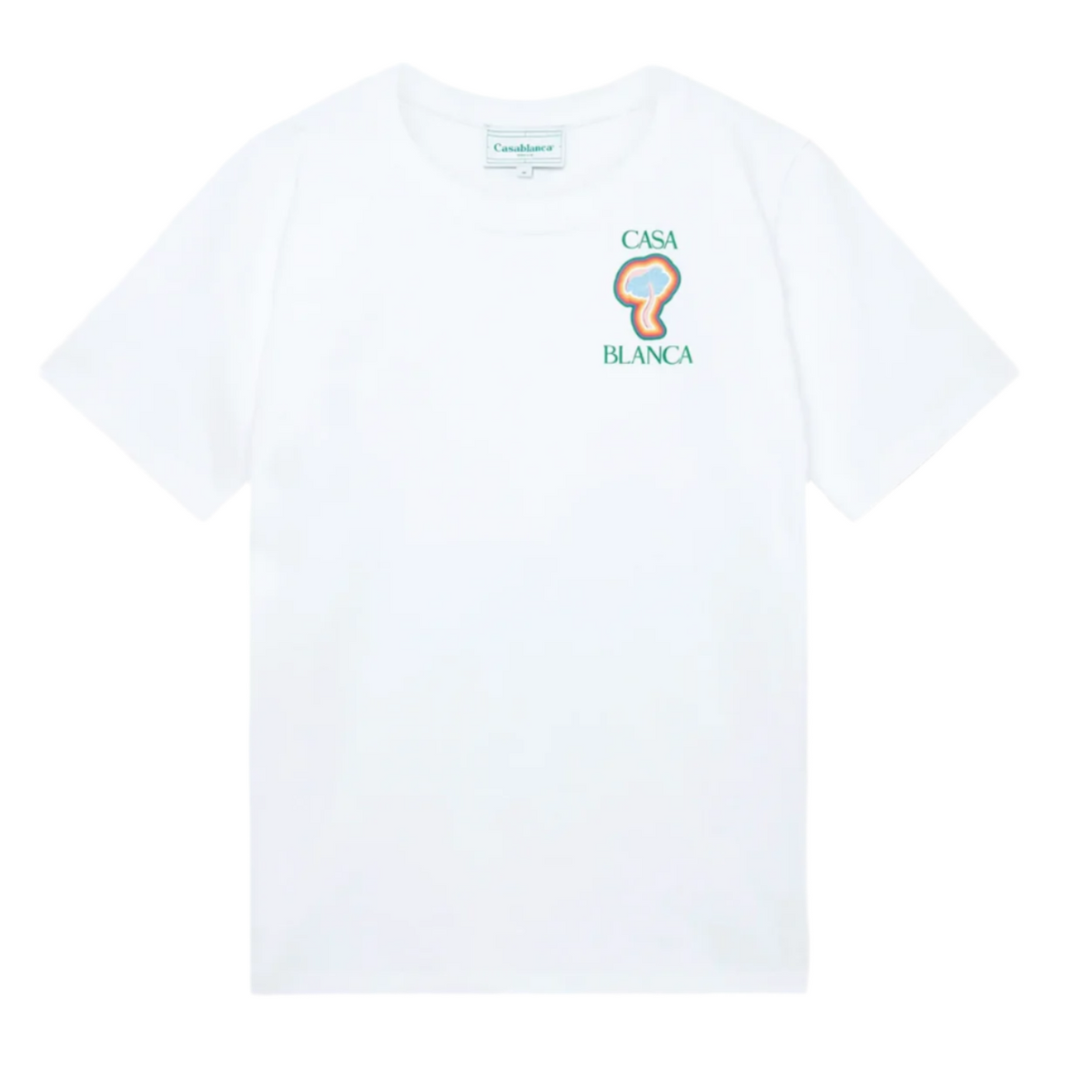 Casablanca Rainbow Mushroom T-Shirt White