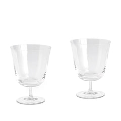 HAY Curve Stem Glass Set of 2 Small