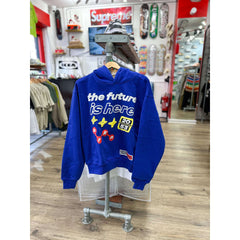 Broken Planet The Future Is Here Hoodie Blue