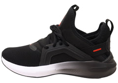 Puma Softride Enzo 5 Mens Comfortable Shoes Black Red