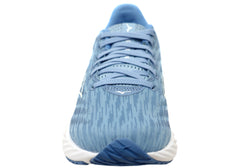 Mizuno Womens Wave Rider 28 Comfortable Running Shoes Blue