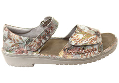 Naot Norel Womens Comfort Cushioned Orthotic Friendly Leather Sandals