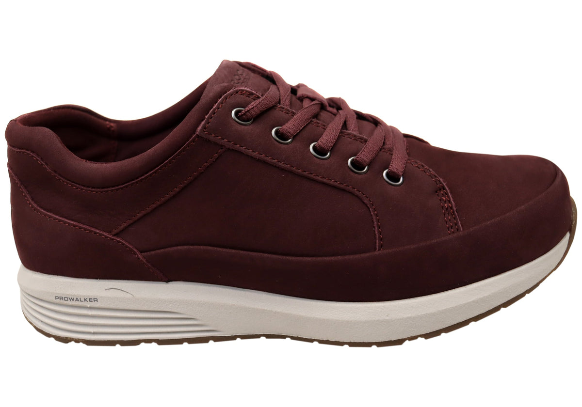 Rockport Womens Prowalker RO Comfortable Leather Lace Up Shoes