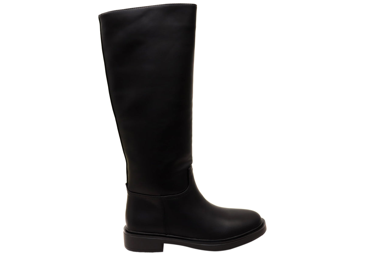 Billini Xenith Womens Comfortable Low Heel Knee High Boots