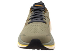 Saucony Mens Hurricane 25 Comfortable Athletic Shoes Laurel Fire