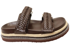 Billini Alva Womens Comfortable Platform Slides Sandals