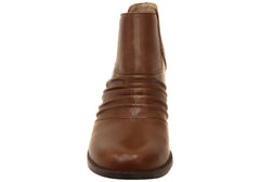 Bonbons New Love Womens Comfortable Leather Ankle Boots