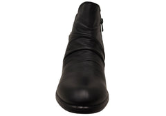 Cabello Comfort Enrich Womens Leather European Low Heel Ankle Boots