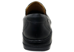 Nurse Mates Meredith Womens Comfortable Wide Fit Leather Slip On Shoes