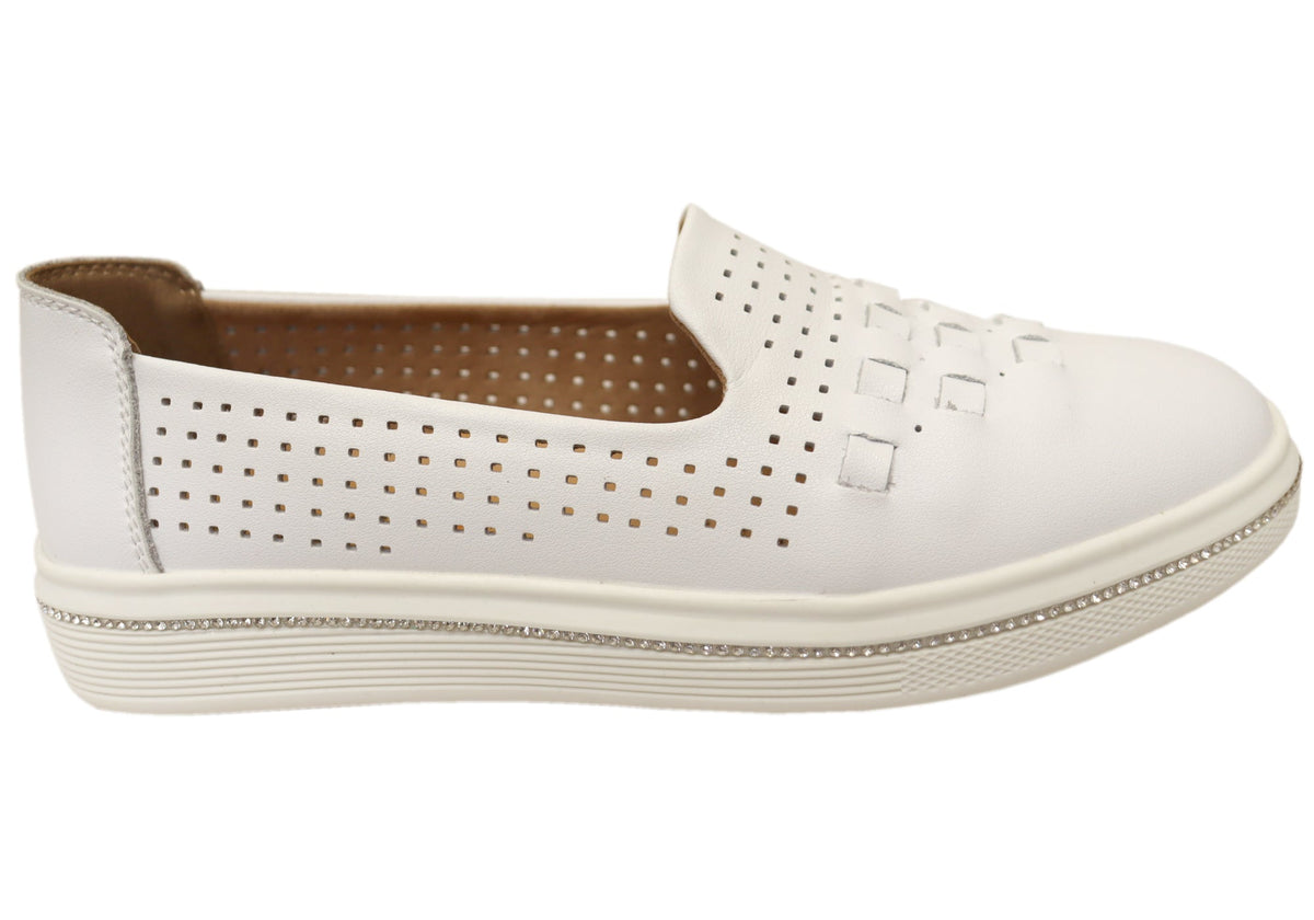 Natural Comfort Veron Womens Leather Comfortable Shoes