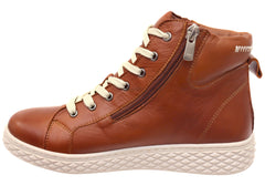 Cabello Comfort Una Womens Comfortable Leather European Ankle Boots