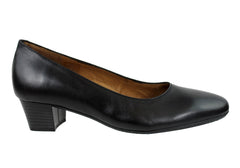 Aerobics Hostess 35 Womens Classic Leather Court Shoe Made In Portugal
