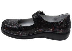 Alegria Kourtney Womens Leather Mary Jane Shoes