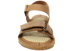 Born Tabra Womens Leather Sandals With Cushioned Comfortable Footbed