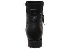 Orizonte Village Womens European Comfortable Leather Ankle Boots