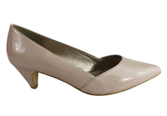 Bonbons Trump Womens Comfortable Mid Heel Pointed Toe Pump Shoes