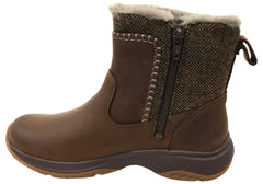 Merrell Womens Encore Ice 5 Mid Zip Comfortable Leather Boots
