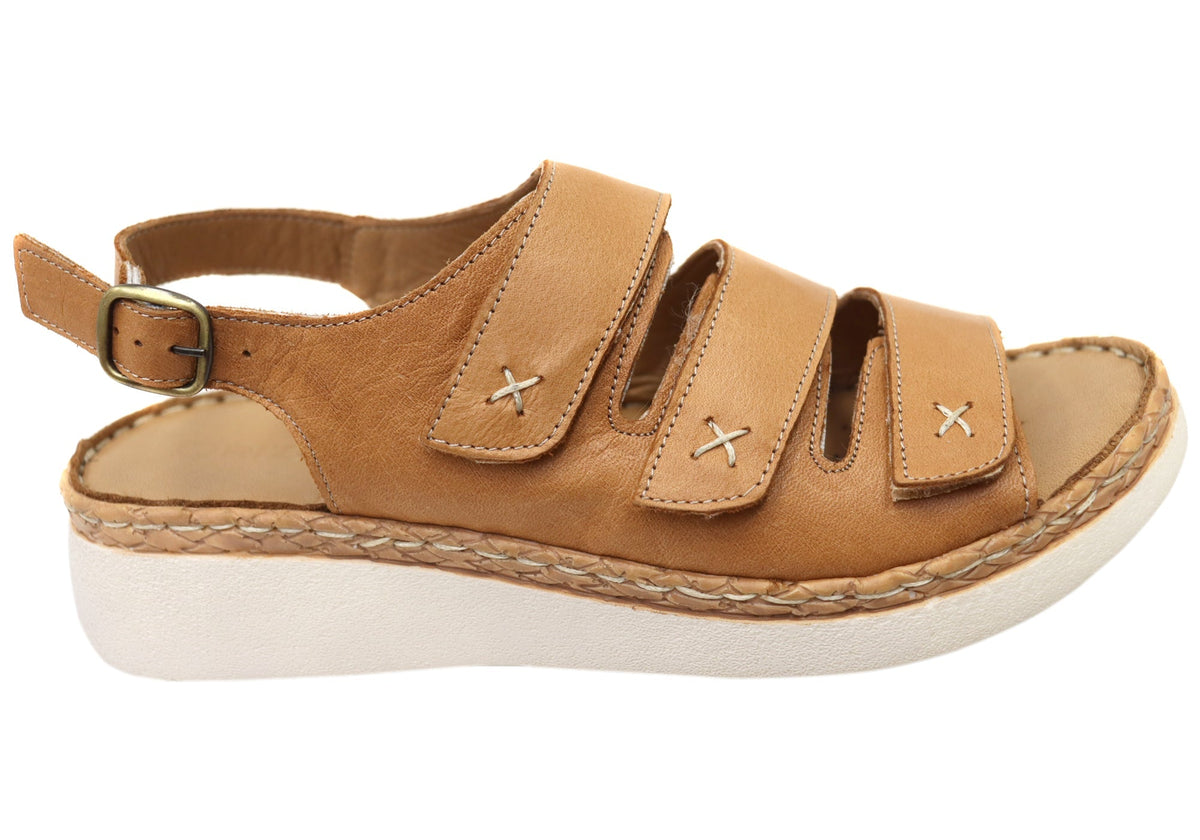 Orizonte Cloudstep Womens Comfortable European Leather Sandals