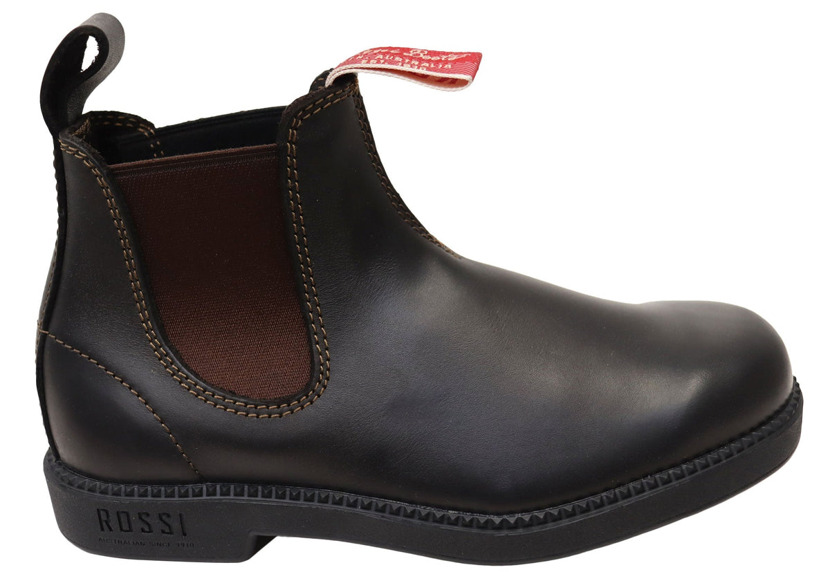 Rossi Boots Unisex Comfortable Leather 607 Booma Boots Claret