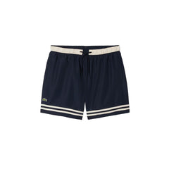 Lacoste Contrast Stripe Swim Trunks