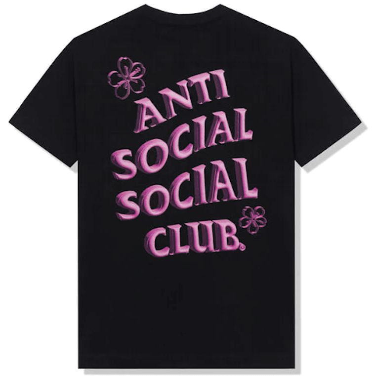 Anti Social Social Club Coral Crush T-shirt Black