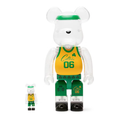 Bearbrick x Bodega x NBA Worldwide Respect Boston Celtics 100% & 400% Set